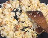 たらこクリーム炒飯作り方5写真