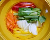 簡単！ぎゅっとサンド☆小松菜ハンバーグ作り方2写真