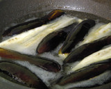 ナスとしし唐の素揚げ酢味噌和え作り方4写真