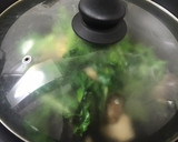 黒あわび茸と菜の花のオイスターソース炒め作り方4写真