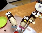 簡単ペンギンチョコバナナ★子どもと一緒に作り方3写真