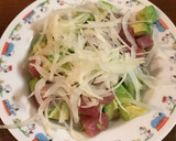 アボカドとマグロのわさびマヨドレ作り方3写真