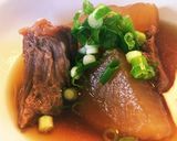 簡単 美味しい‼️居酒屋 牛スジ煮込み作り方10写真