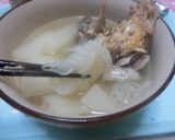 船場汁（せんばじる）ブリの頭を代用作り方24写真