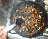 ツナ缶ひじき炒め♪簡単乾物煮物作り方8写真