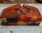 チョコと苺の３色マーブルパウンドケーキ作り方22写真