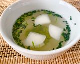 手軽にほっこり＊一人前お味噌汁作り方1写真