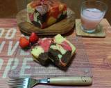 チョコと苺の３色マーブルパウンドケーキ作り方23写真