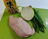 鶏ムネ肉とインゲンの中華炒め作り方1写真