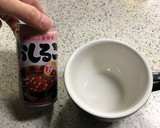 ジュース缶で作る　簡単おしるこ作り方1写真