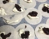 クリームチーズとあんこ 餃子の簡単おやつ作り方2写真