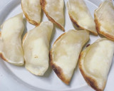 チーズとりんご 餃子の皮で簡単おやつ作り方3写真