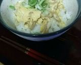 給料日前の簡単卵とお揚げのどんぶり作り方5写真