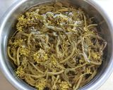 菜の花の塩漬け（古漬け）の煮物作り方9写真