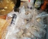簡単、手羽元Wスープ擬き(ラーメン用)作り方5写真