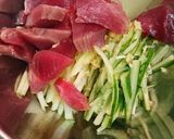 カツオサラダ作り方4写真