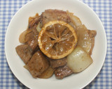 簡単☆豚肉と乾燥レモンのにんにく生姜炒め作り方20写真