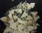 春キャベツとたけのこのアンチョビパスタ作り方3写真