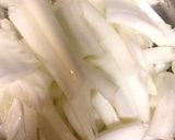 白菜豚バラ甘煮作り方3写真