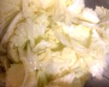 白菜豚バラ甘煮作り方4写真