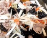 白菜豚バラ甘煮作り方7写真