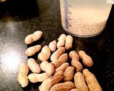 キヌアとピーナッツのもちもち朝食お粥作り方1写真