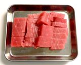 パパッと簡単☘️マグロのハワイ風？！作り方1写真