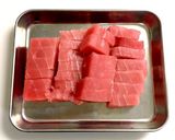 パパッと簡単☘️マグロのハワイ風？！作り方1写真