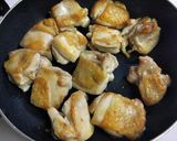 鶏もも肉☆チーズこんがり絡め焼き☆作り方3写真