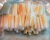 あっさり美味♪　細切り大根の豚肉巻き！　作り方2写真