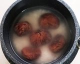 卓上釜飯☆栗の渋皮煮で手軽に栗ご飯作り方1写真