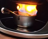 卓上釜飯☆栗の渋皮煮で手軽に栗ご飯作り方2写真