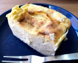 牛乳で作る水切りヨーグルトのチーズケーキ作り方13写真