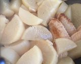 お酢で♡手羽先と大根のこっくり煮♡作り方7写真