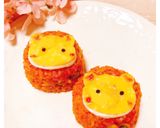 和風♡お花のオムライスおにぎり˚✧₊⁎作り方15写真