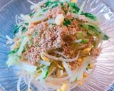 簡単！豆もやしと水菜のナムル作り方4写真