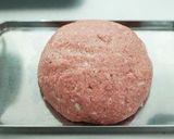 グリラーで、カマンベール丸ごとハンバーグ作り方5写真