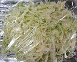 レンジで大量消費♪副菜キャベツのごま和え作り方2写真