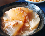 レンジで簡単！大根とひき肉の煮物作り方6写真