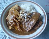 黒はんぺんの焼津風田舎カレー作り方6写真
