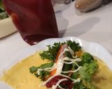 野菜たっぷり！手巻きサラダオムライス作り方6写真