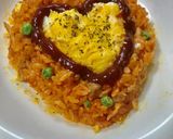 火を使わないオムライス♡作り方3写真