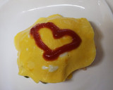炊飯器で簡単！ふわふわ卵のオムライス作り方4写真