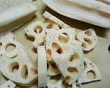 ポン酢蓮根（レンコンの酢の物）作り方1写真