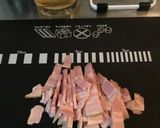 ほうれん草とベーコンのペペロンチーノ作り方8写真