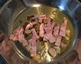ほうれん草とベーコンのペペロンチーノ作り方13写真