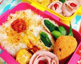 オクラの肉巻き。めんつゆ風味作り方5写真