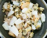 炊飯器でシーフードピラフ⭐作り方1写真