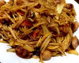 カット野菜で！ナポリタン風焼きそば作り方5写真