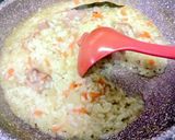 ほっこり♪野菜たっぷり濃厚ミルク粥作り方6写真
